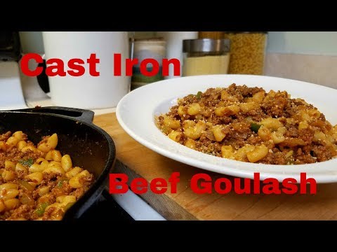 Cast Iron Beef Goulash | How to warm up!