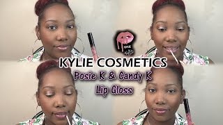 New Kylie Posie K and Candy K Lip Gloss + KylieLipKit Matte Singles