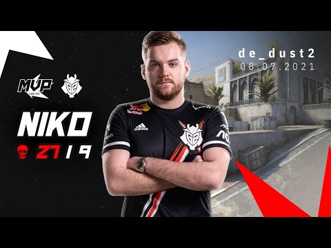 MVP CSGO POV: G2 NiKo (27/9) vs Complexity (de_dust2) @ IEM Cologne