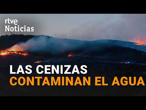 Las cenizas de los incendios contaminan el agua meses después del fuego | RTVE Noticias