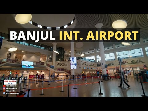 Este é o Aeroporto Internacional de Banjul - Gâmbia Parte 2