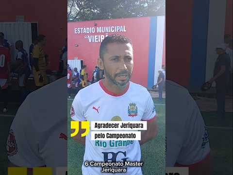 Leonildo falou do Campeonato em Jeriquara #varzea #futebol #veteranosfranca #jeriquara