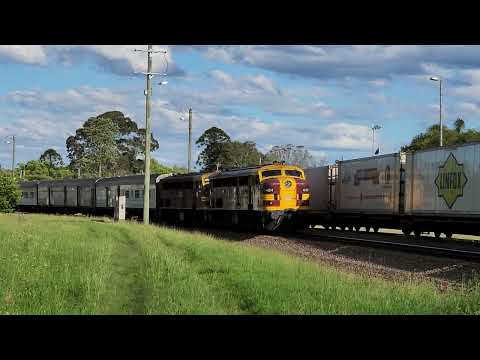 Vintage Rail Journey Tour arriving at Taree.
