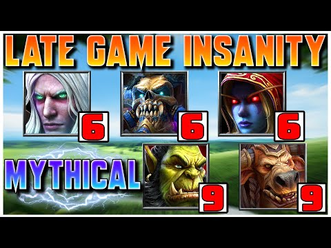 Grubby | WC3 | [MYTHICAL] Late Game INSANITY