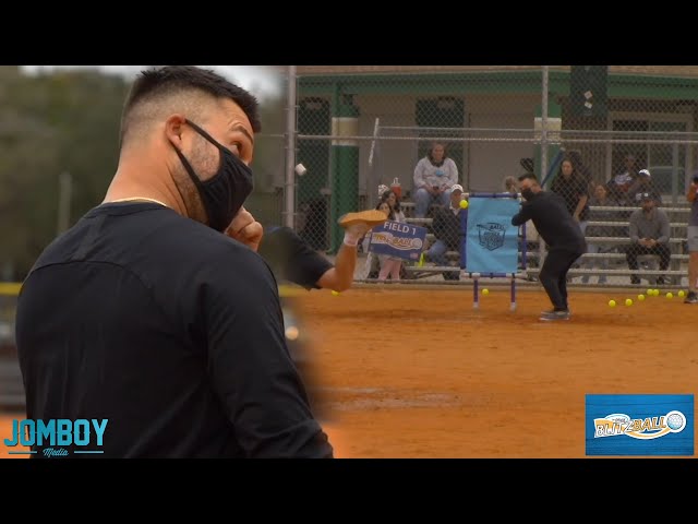 Nick Swisher gets diced up by Blitzball pitcher, a breakdown