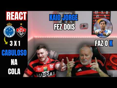 REACT CRUZEIRO 3 X 1 VITÓRIA CABULOSO ON THEIR TAIL - HIGHLIGHTS - BRAZILIAN CHAMPIONSHIP 2025