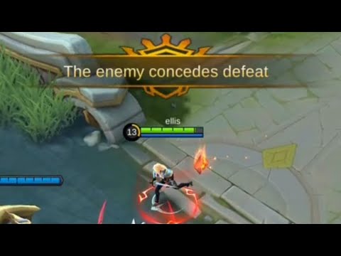 NO TANK AND DOUBLE MM I TRIED LANCELOT HYPER CARRY IN RANK | Ellis plays MLBB