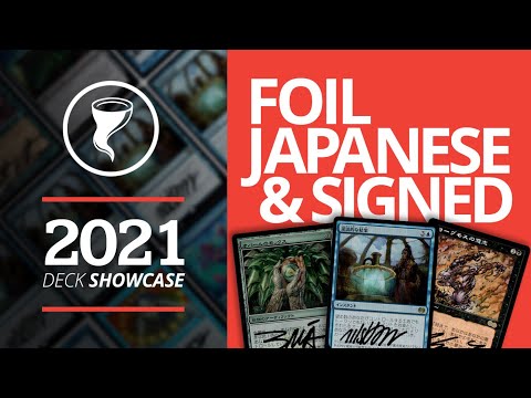 Paradoxical Outcome — Vintage Storm Combo Deck | 2021 Deck Showcase — Foil, Japanese, & Signed Cards