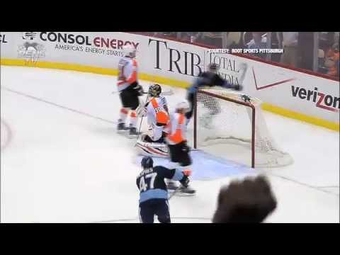 Philadelphia Flyers @ Pittsburgh Penguins Highlights 3/24/13