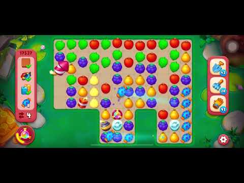 Gardenscapes Level 17537 (Hard Level)