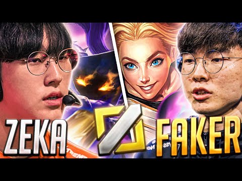 ¡FAKER MODO DIOS LUX MID vs EL VEIGAR DE ZEKA EN COREA! *LA REVANCHA DE LA FINAL DE WORLDS 2022*