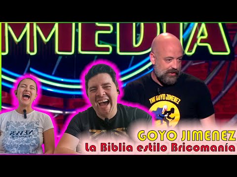 Comediante ESPAÑOL | Reacción a Goyo Jiménez | La Biblia estilo Bricomanía