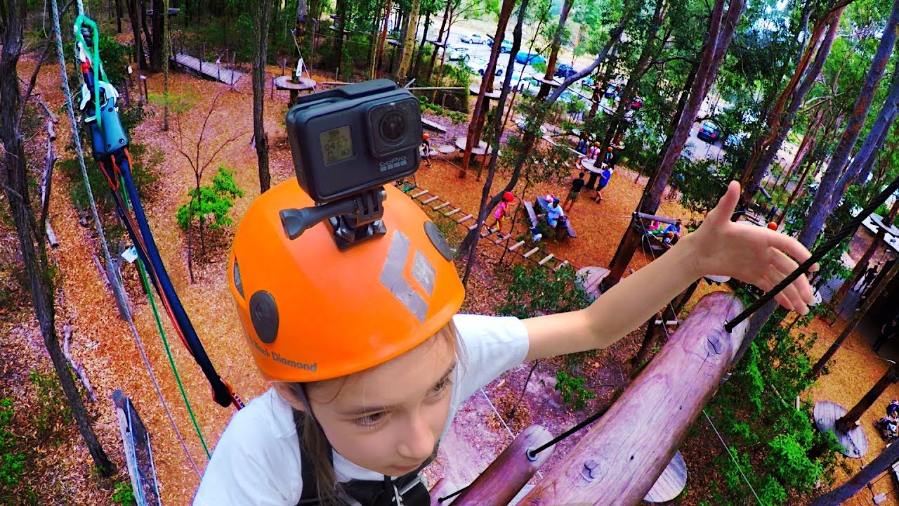 Experience real time fun at TreeTops Adventure.