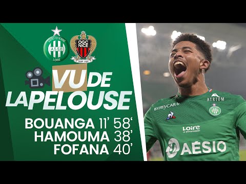 ASSE 4-1 Nice : Vu de la pelouse