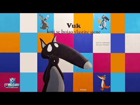 🐺 Vuk koji se bojao vlastite sjene | Poučna priča za mališane o suočavanju sa strahovima