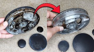 How to Clean Gas Stove Burners. Easy gas stove cleaning. Kitchen Cleaning Tips