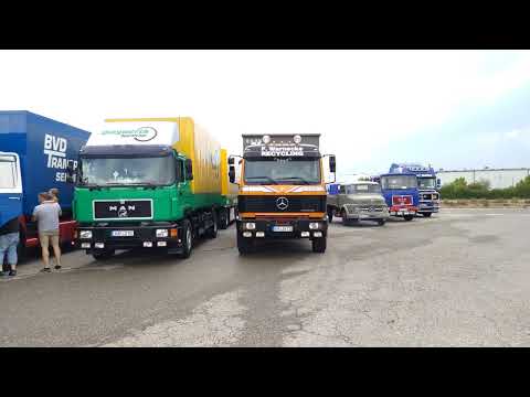 Mercedes-Benz 2435 V8 @ Autohof Wörnitz Nutzfahrzeug Treffen