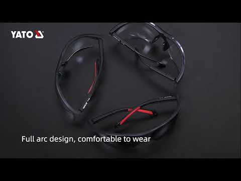 Очки защитные открытые затемненные YATO (YT-7368) – надежная защита