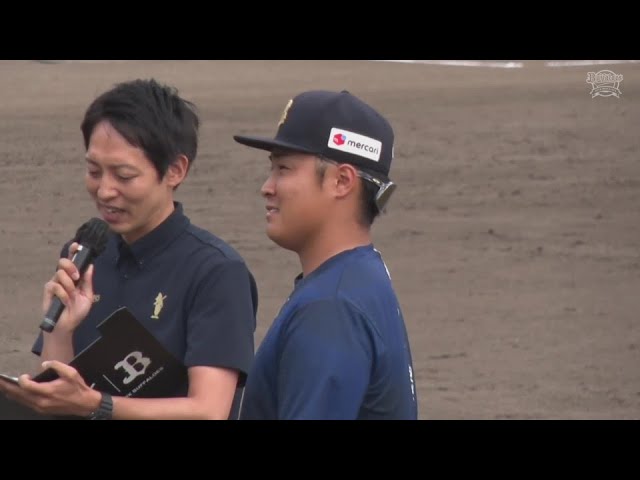 【ファーム】バファローズ・中田惟斗投手ヒーローインタビュー 6月8日 オリックス・バファローズ 対 福岡ソフトバンクホークス