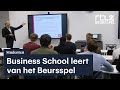 Studenten Business School leren beleggen van het Beursspel - #Beursspel