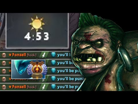 5-0 in 4Minutes!! This Pudge Destroys Immortal Morphling at Safelane so hard..