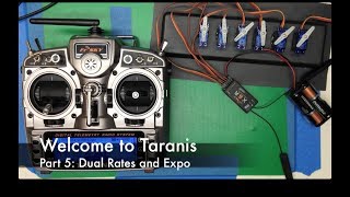 Welcome to Taranis, Part 5: Dual Rates and Expo