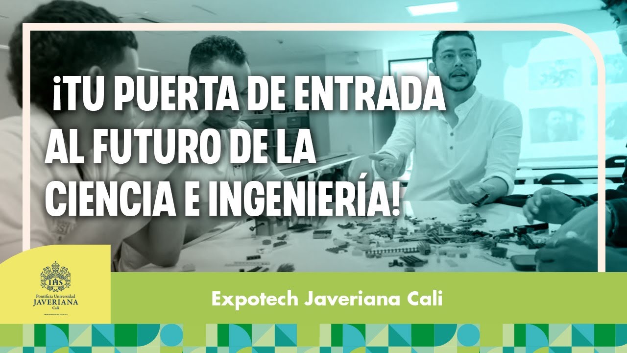 Revive los momentos más emocionantes de Expotech en la Pontificia Universidad Javeriana Cali. Un evento inolvidable donde futuros biólogos e ingenieros biomédicos, civiles, electrónicos, industriales, mecánicos y de sistemas y computación descubrieron el potencial de sus carreras, explorando laboratorios de vanguardia e interactuando con nuestros profesores. Si sueñas con un futuro donde la ciencia y la tecnología transforman el mundo, ¡este evento te mostrará el camino! No dejes pasar la oportunidad de conocer todo lo que la Javeriana Cali tiene para ofrecer.