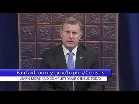 Fairfax County Board of Supervisors Chairman Jeffrey C. McKay’s message for Census Day April 1, 2020