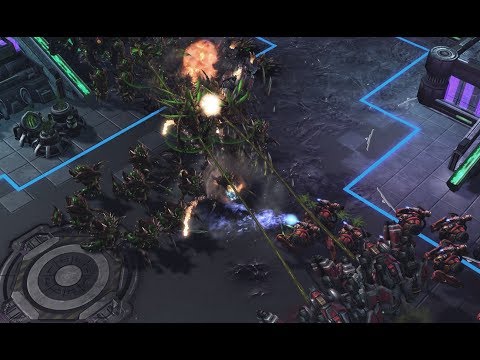 Cure (T) v Reynor (Z) on Disco Bloodbath - StarCraft 2 - Legacy of the Void 2020
