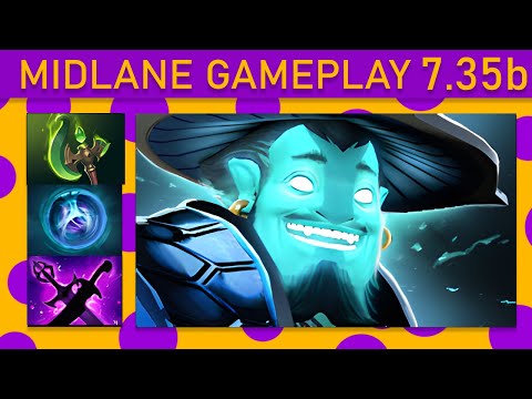 🌟Storm Spirit 25+ Kills! Mid Gameplay 7.35b - Dota 2 Top MMR