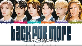 Download lagu TXT (투모로우바이투게더) & Anitta ‘Back for More (Performance Ver)’ Lyrics [Color Coded_Eng] | ShadowByYoongi mp3