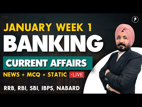 Weekly Banking Current Affairs | January Week 1 | Parcham Classes