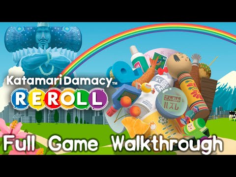 Katamari Damacy Reroll - Full Game Walkthrough (No Commentary)