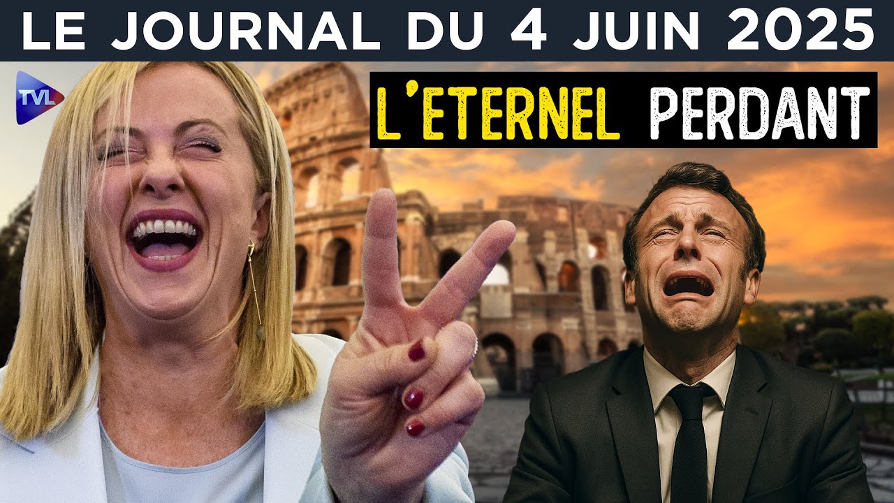 Macron et Meloni : l’humiliation à l’italienne - JT du mercredi 4 juin 2025