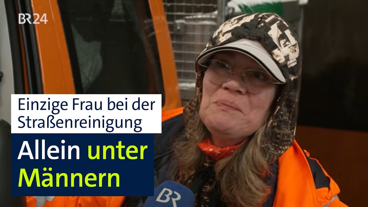 Frau unter Müllmännern – und der Gestank macht ihr nichts aus | Abendschau | BR24
