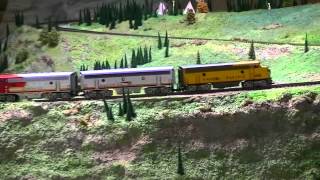 preview picture of video 'Modellbahn Wiehe  -  LGB-Gartenbahn  -  Grosse LGB-Anlage'