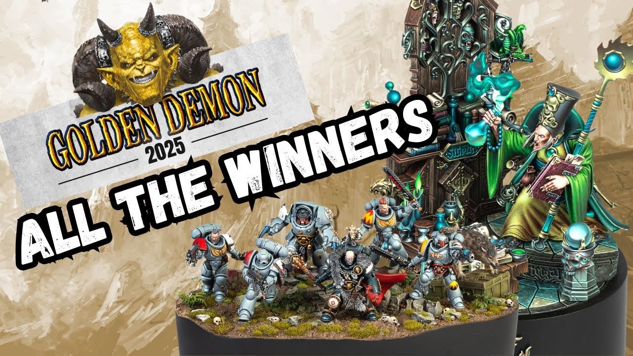 Golden Demon 2025 Winners | Some Crazy Good Miniatures