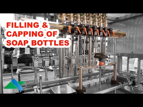 Filling & Capping Line for Soap Bottles I ALBERTINA Machinery