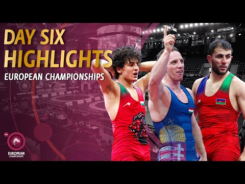 Semi Finals Highlights from Day 6 at the European Championships 2022 #WrestleBudapest