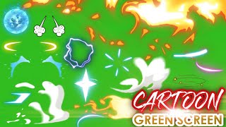Cartoon Green Screen (4K Effects / Free Download L