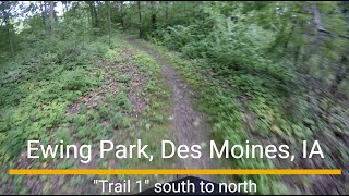 "Trail 1" ride from south to north.