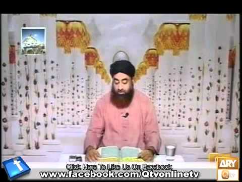 Al hadi Dars e Quran 27 may 2012 Ep 170 - Mufti Muhammad Akmal Qadri Bhai Jan