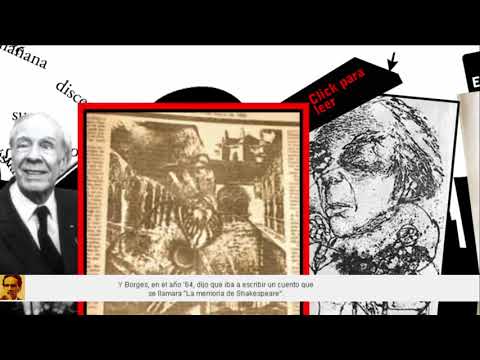 Jorge Luis Borges en el Clarín [1980]