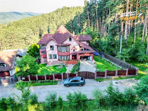 Resedinta privata la marginea padurii, 1.400mp parc privat, terase, garaj incalzit, Sacele — Video