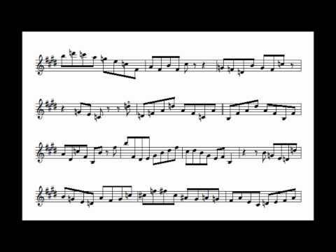 Chris Potter's Tune-Up Transcription