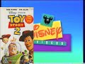 Opening Closing To Toy Story 2 2000 VHS Australia