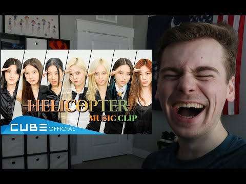 AM I HOPPING?! (CLC(씨엘씨) - 'HELICOPTER (English Ver.)' Music Clip Reaction)