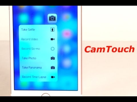 Cydia Tweak: CamTouch - New camera 3D-Touch shortcuts