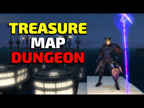 FFXIV Treasure Hunting - First Time Finding A FF14 Treasure Hunting Map Dungeon