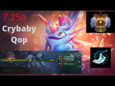 Dota2 Puck vs Tilted Qop  Patch 7.25b